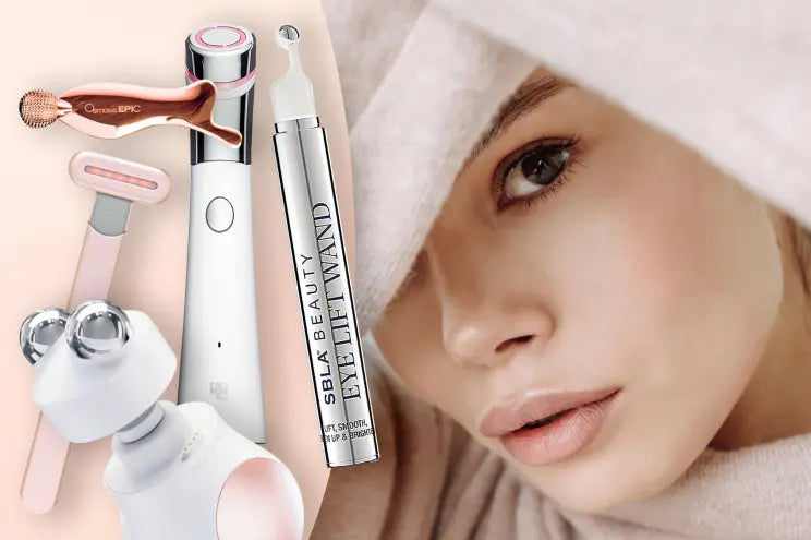 Beautiful Days facial tools and skincare devices including face roller and Gua Sha