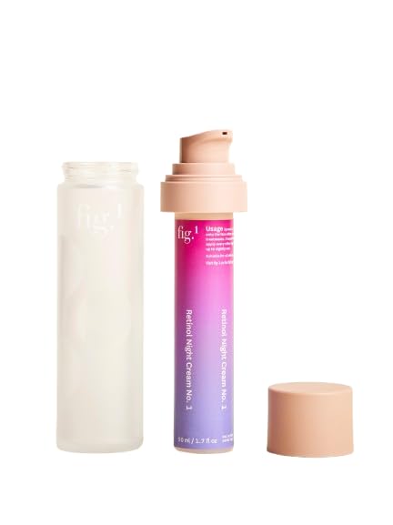 Fig.1 Retinol Night Cream Refill, Non-Irritating Face Moisturizer, 1 fl oz