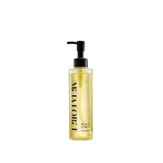 METAFORET Black Lemon Cleansing Oil 200ml/6.76fl.oz Makeup & Sunscreen Remover, Face Cleanser, Sebum Control, Deep Cleansing