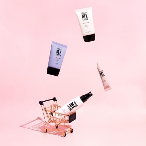 Elizabeth Mott Thank Me Later 3-in-1 Dewy Setting Spray – Dermatologist & Allergy Tested – Hydrating, Fine Mist with Niacinamide for Radiant Skin – Lightweight, Oil-Free, Cruelty-Free, 95mL