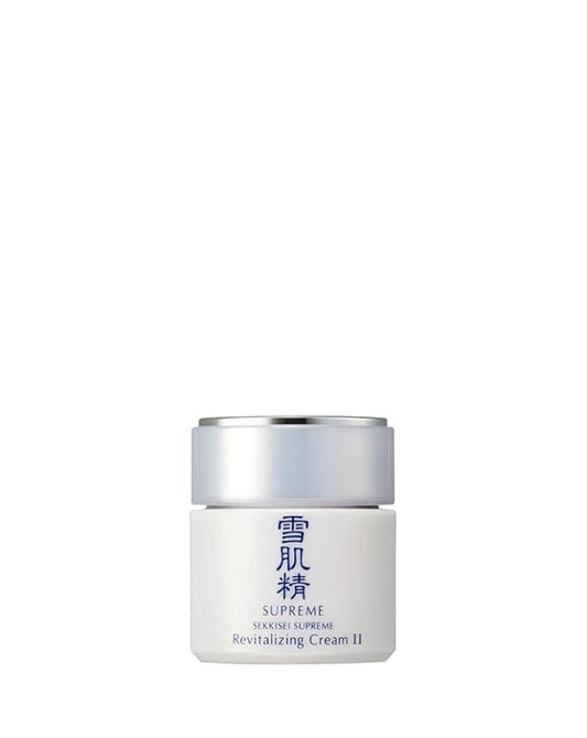 SEKKISEI Supreme Revitalizing Cream II N, Rich Facial Night Moisturizer, 1.3 Ounce