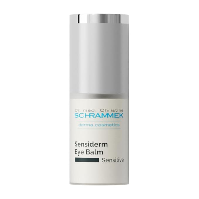 Schrammek Sensiderm Eye Balm – Intensive Care for Dark Circles, Puffiness, and Crow’s Feet – Gentle Formula with Eyebright and Centella Asiatica – Smooths and Hydrates – Dr