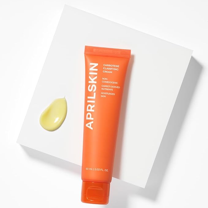 APRILSKIN Soothing and Hydrating Skincare Set: Carrotene Clarifying Facial Serum, Carrotene IPMP™ Clearing Solution & Carrotene Clarifying Cream