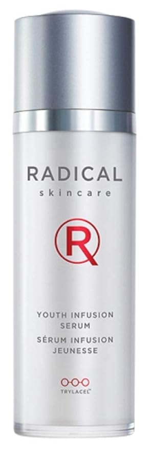 Radical Skincare Youth Infusion Serum - Evens Skin Tone, Reduces Fines Lines & Wrinkles - Hydrates & Smooths Skin - For All Skin Types Including Sensitive Skin - Paraben Free (1 fl oz, 2 Pack)