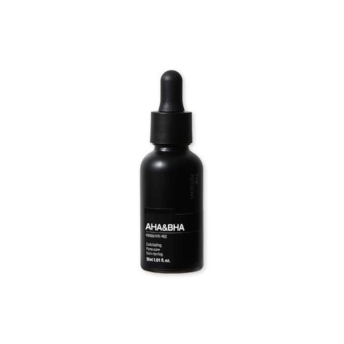 The Potions AHA BHA Facial Ampoule 30ml for Sebum Control - Made in Korea