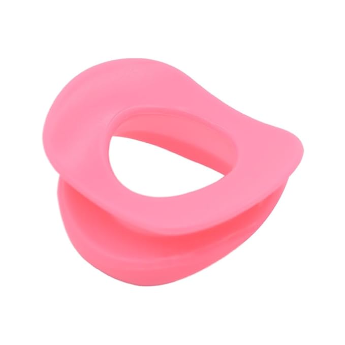 (2 Pack) Face Slimmer,Icanwin Silicone Rubber Face CareFace-Lift Slimmer Exercise Mouth Piece Muscle Anti Wrinkle Lip Trainer Mouth Massager Exerciser Mouthpiece
