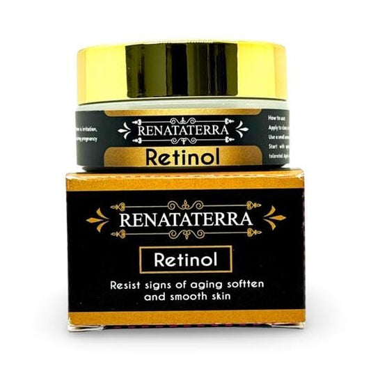 Retinol Crema Gel 1/2 Onza - Tratamiento Antiarrugas y Antiedad - Hidratación Intensa y Renovación Celular