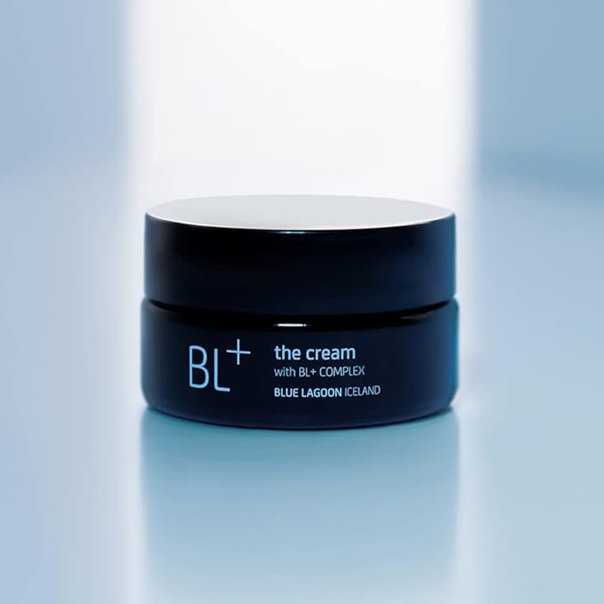 Blue Lagoon Skincare Luxury Anti-Aging Bundle - BL + The Serum Anti-Aging Facial Treatment - Cream Whipped Facial Moisturizer - Icelandic Skincare - 30ml & 50ml