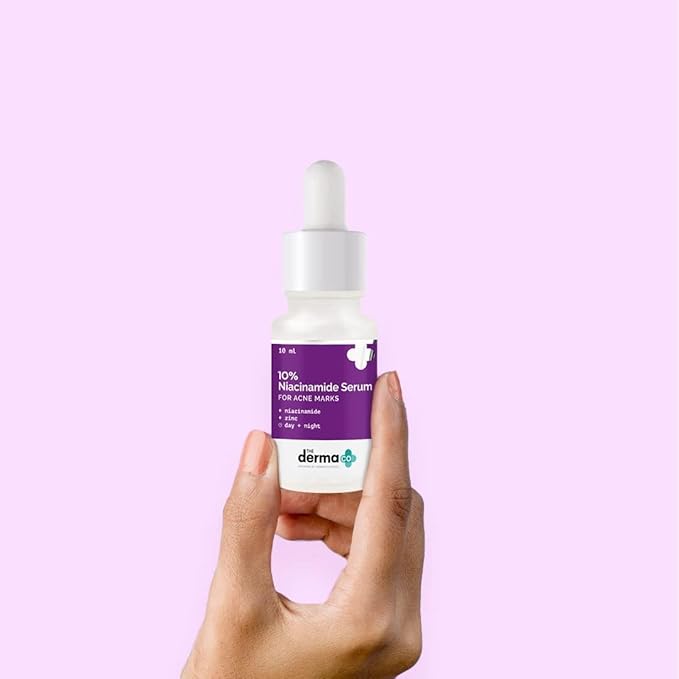 10% Niacinamide Face Serum for Acne Marks | Enriched with Zinc & Vitamin B3 | Lightweight Daily Serum for Clearer Skin | Day & Night Use | 0.33 Fl Oz (10ml)