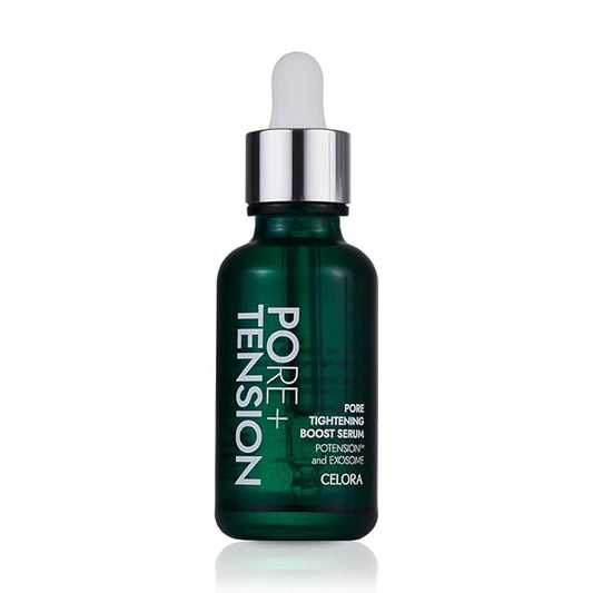 Potension Pore Tightening Boost Serum - Advanced Korean Skincare Pore Minimizer with Exosome Technology, Targets Excess Sebum & Impurities (1.01 fl.oz)