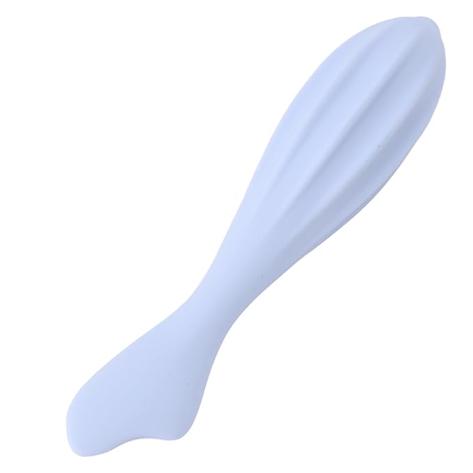 Silicone Facial Massage Roller Handheld Face Roller Massage for Promoting Circulation Face Eyes Blue