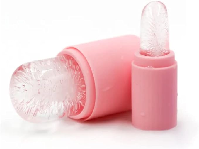 Silicone Face Ice Massager and Contourer (Pink)