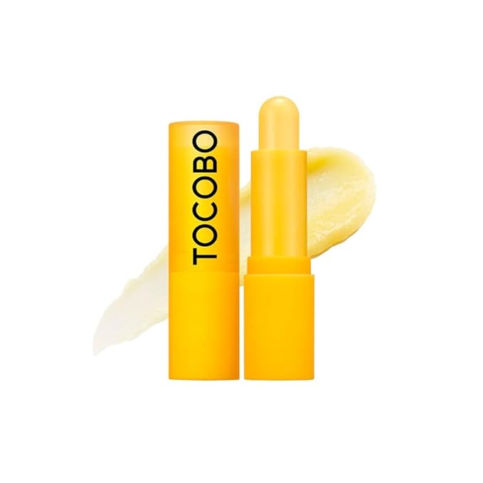 TOCOBO Vitamin Nourishing Lip Balm 19g | Nourishing Moisturizing Vegan lip Balm for Dry Lip & Natural Yellow Color