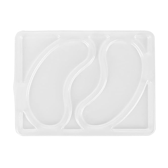 10Pcs (5Pairs) Eye Mask for DIY Face Mask Machine - Reusable Eye Patch Tray Plate Set - Portable DIY Facial Mask Machine Maker Accessory Tool