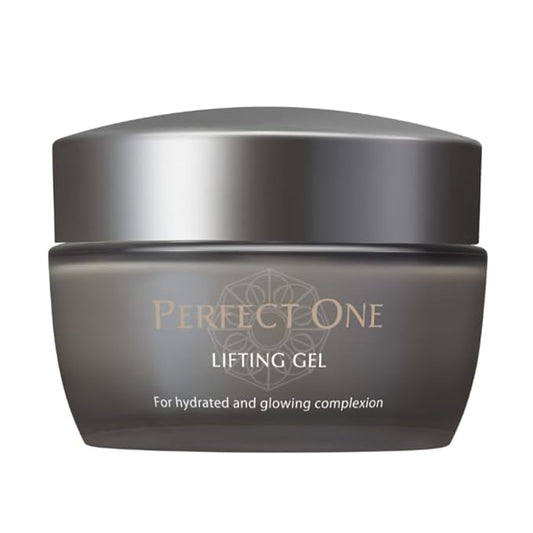 PERFECT ONE Lifting Gel: All-in-One Japanese Facial Cream with Niacinamide, Hyaluronic Acid, Retinol & Collagen. Replaces Serum, Moisturizer, Eye Cream, Primer & Mask, 1.76 oz (50 g)