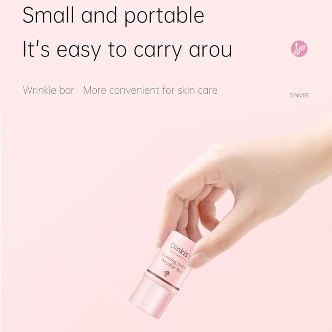 1 PC Tight and Fine Line Resistant Firming Collagen Bar Balm Stick, Hydrating Moisturizing smoothening Balm Stick for Face, Body and Hair, 3.5g / 0.19 OZ