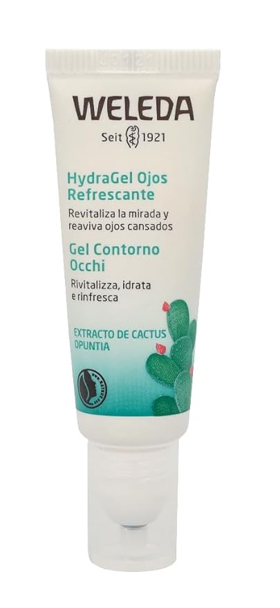 Weleda Sheer Hydration Eye Gel, Prickly Pear Cactus Extract, 0.34 Fluid Ounce