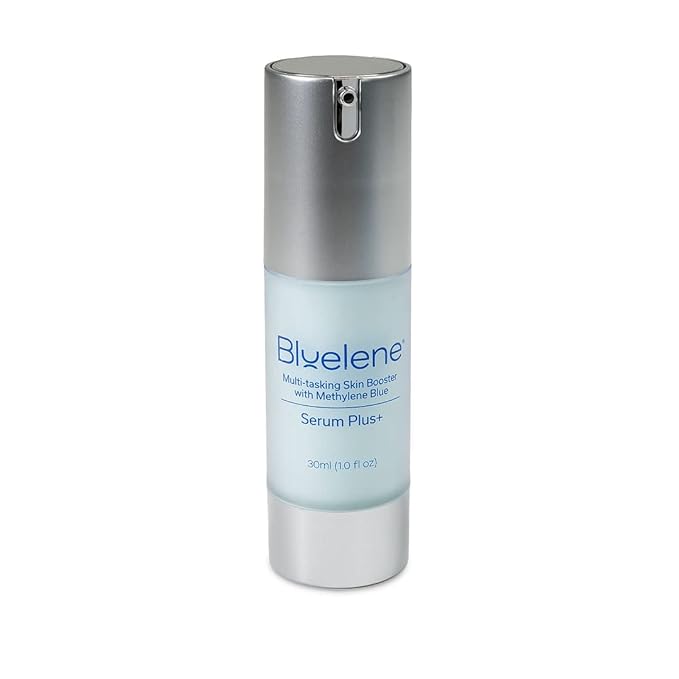 Serum Plus+ infused with Methylene Blue, Hyaluronic Acid, NextGen Vit C, and Aloe Vera. Suitable for Sensitive Skin