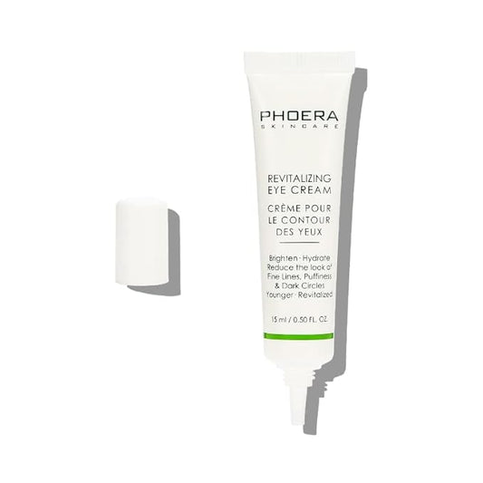 Phoera Revitalizing Eye Cream Brighten Hydrate Reduce The Fine Lines, Dark Circle Wrinkles And Puffiness For Men And Women Skin Loving Ingredients Apply In Morning And At Night