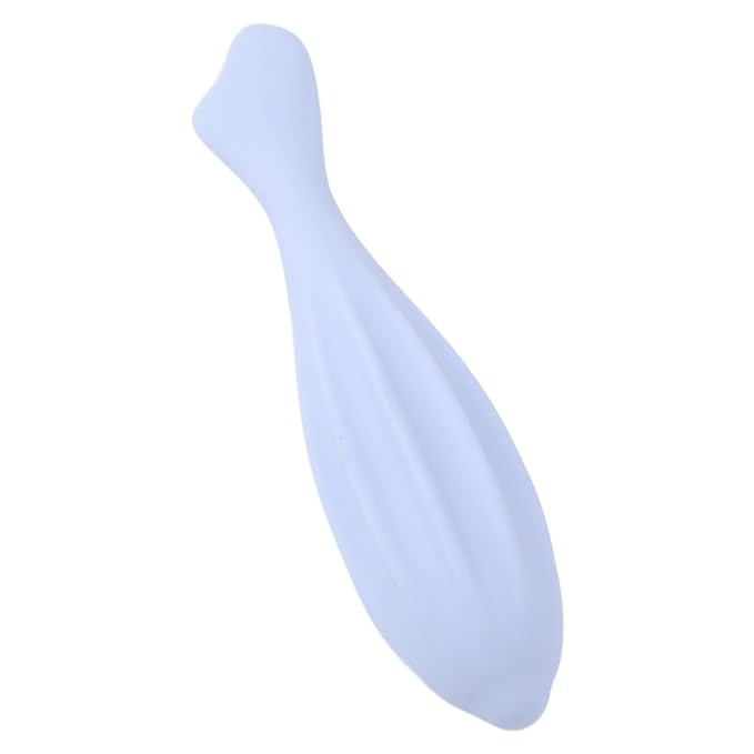 Silicone Facial Massage Roller Handheld Face Roller Massage for Promoting Circulation Face Eyes Blue