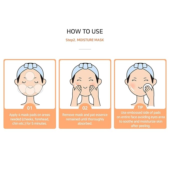 I'M SORRY FOR MY SKIN Peeling Pad & Moisture Mask