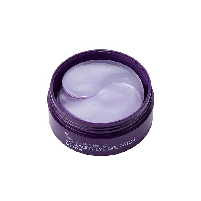 MIZON Eye Skincare Set - Special Winter is Coming Set, eye cream and undereye patches, wrinkle care, skin elasticity, moisturizing, for dark circles and eye bags (Collagen Set)