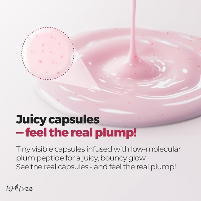 IsNtree Plum Peptide Plumping Gel Mask 30g*4ea