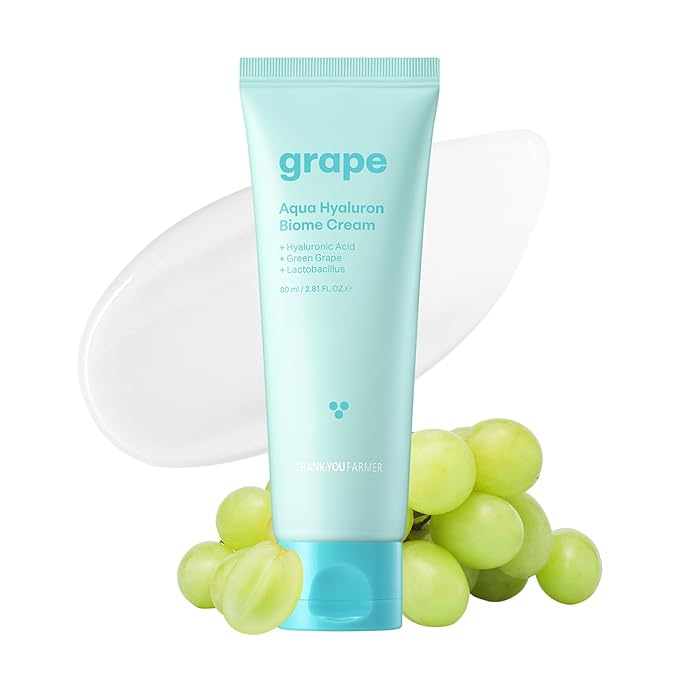 THANKYOU FARMER Grape Aqua Hyaluron Biome [Serum & Cream] Set