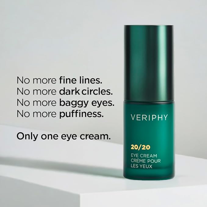 20/20 Eye Cream for Dark Circles and Puffiness | Vegan | Clean | Natural | Cruelty-free | Anti-Aging | Eye Cream for Wrinkles | Women in STEM