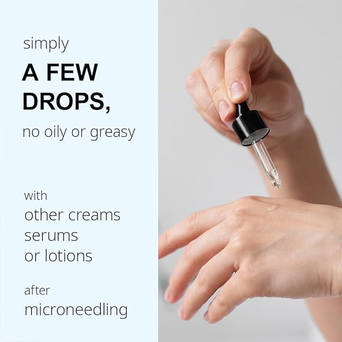 EGF Serum Epidermal Growth Factor 1.7 Fl. Oz. / 50ml / face serum cosmetic ingredients for skin serum korean egf growth factor egf ample after microneedling