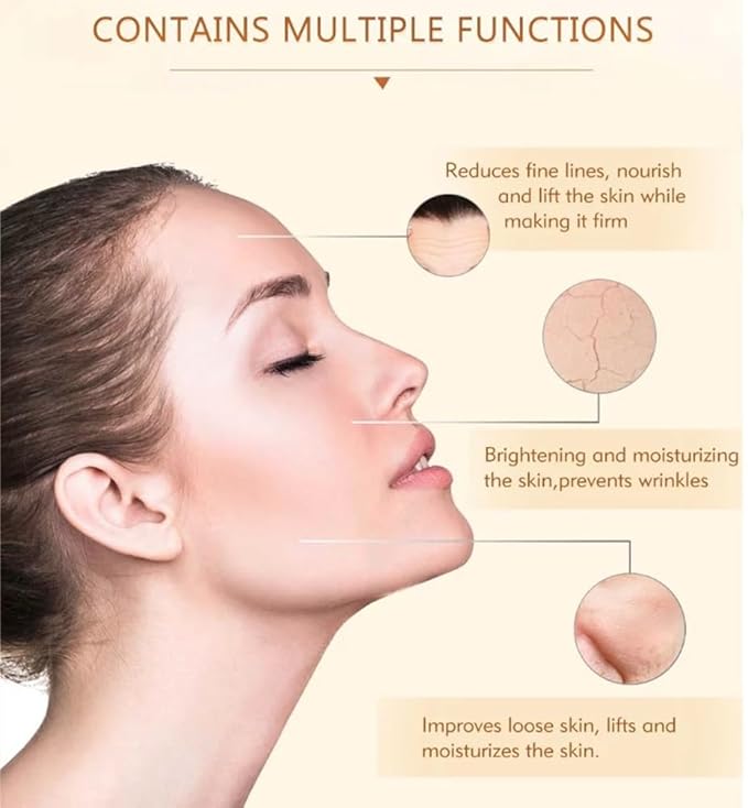 25% Best Vitamin C Serum for Face (2 Oz/60 ml) Vitamin E+B5 Hyaluronic Acid Serum Face Retinol Ferulic Acid Niacinamide Collagen Anti Aging Age Spots Eye circles Vitamin C face Serum