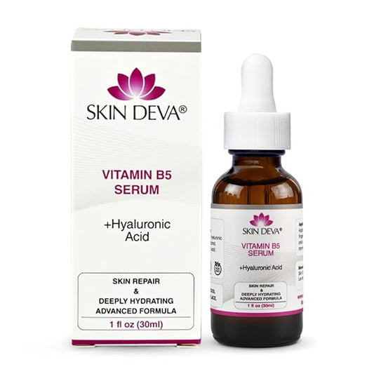 SKIN DEVA Vitamin B5 + Hyaluronic Acid Serum For Face Skin Serum Packed with B5 Relieves Perfect Vitamin Serum