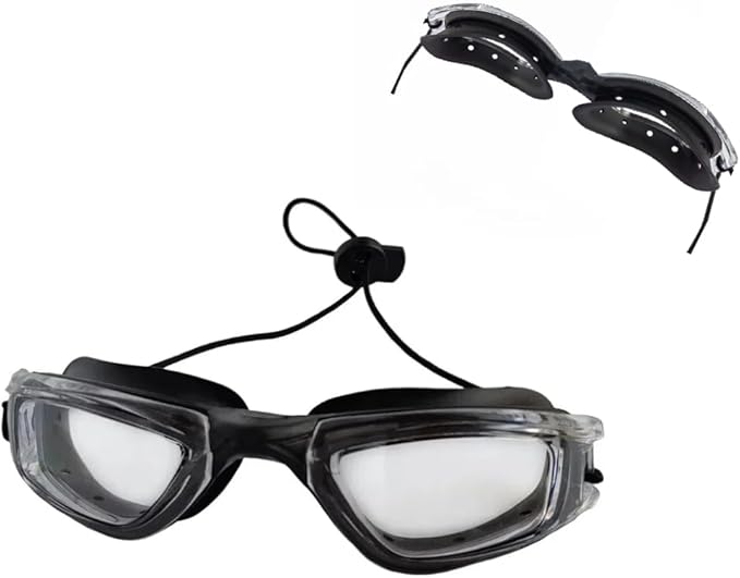 Moisture Chamber Goggles for Dry Eye Relief，Post Eye Surgery Recovery and Eyes Protection, 3D Care Moisturizing Eye Mask with Air Holes