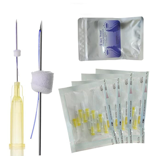 PDO Thread(mono 30G 13MM) For Face Lift /Whole Body Lift Mono Thread/Pdo Mono 30G 13mm Sharp (50pieces)