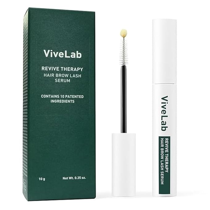 Biotin Lash Serum - Eyelash and Eyebrow Growth Serum for Thicker, Fuller Lashes and Brows, Korean Dermatologist-Developed, 0.35oz