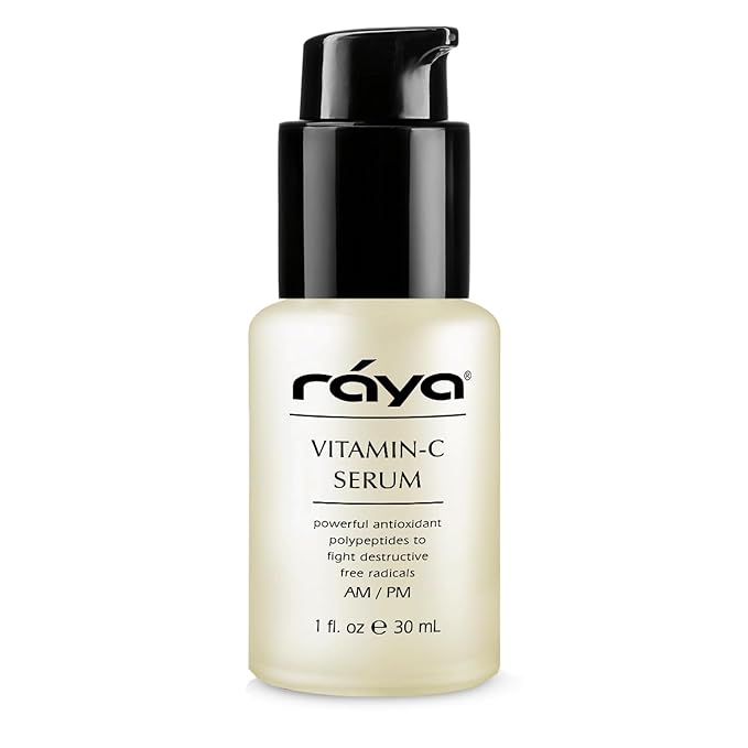RAYA Advanced Anti-Aging Face Serum | Radiance-Boosting, Lightening Serum for All Skin Types | Vitamin C Skincare for Discoloration Correction & Complexion Improvement