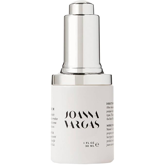 Joanna Vargas Vitamin C Serum for Face with Squalane Oil - Collagen Boosting Facial Serums for Aging Skin - Rescue Vit C Serum for Face - Hydrating Serum to Enchance Skin Texture & Boost Radiance