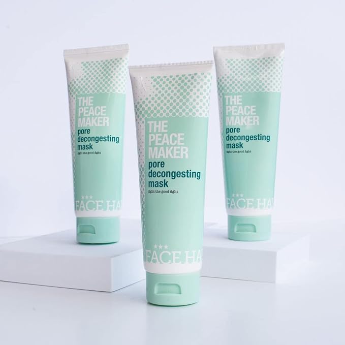 FACE HAUS The Peacemaker Bentonite Clay Mask – Sulfur & Zinc for Clear Calm Skin