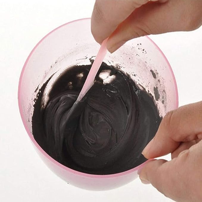 AKOAK 30 Pieces Mini Makeup Spatula, Professional Plastic Face Cream Mask Churn, Skin Care Cream Spoon DIY Mix and Sample for Home Salons