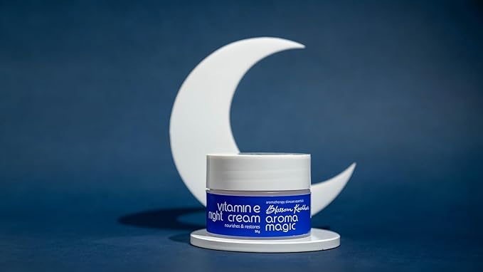 Vitamin E Night Cream | Hydrating & Nourishing Moisturizer | Restores & Revitalizes Dry, Dull Skin | Anti-Aging & Wrinkle Care | Non-Greasy Formula | 1.76 Oz (50g)