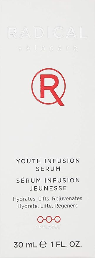 Radical Skincare Youth Infusion Serum - Evens Skin Tone, Reduces Fines Lines & Wrinkles - Hydrates & Smooths Skin - For All Skin Types Including Sensitive Skin - Paraben & Cruelty Free (1 fl oz)