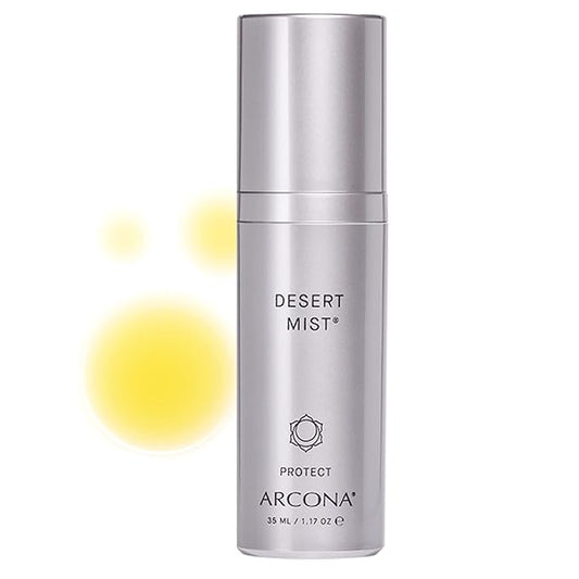 ARCONA Desert Mist - Protective Barrier Serum with Vitamin C, Vitamin E + Glycerin - Retains Skin's Moisture + Protects - 1.17 oz. Made In The USA