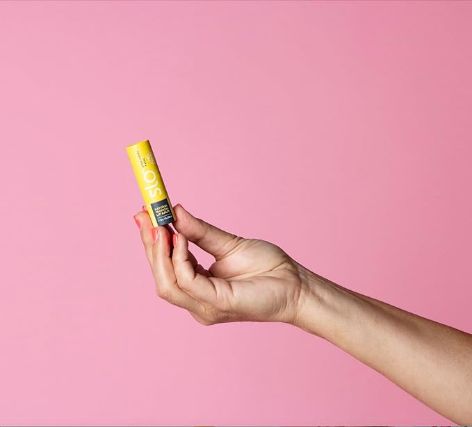 Slo | Natural Lip Balm - All Natural Ingredients, Vegan & Cruelty Free, Hydrating & Soothing, Plastic Free, Paper Packaging | Pina Colada + Zinc, (0.28oz/8g)