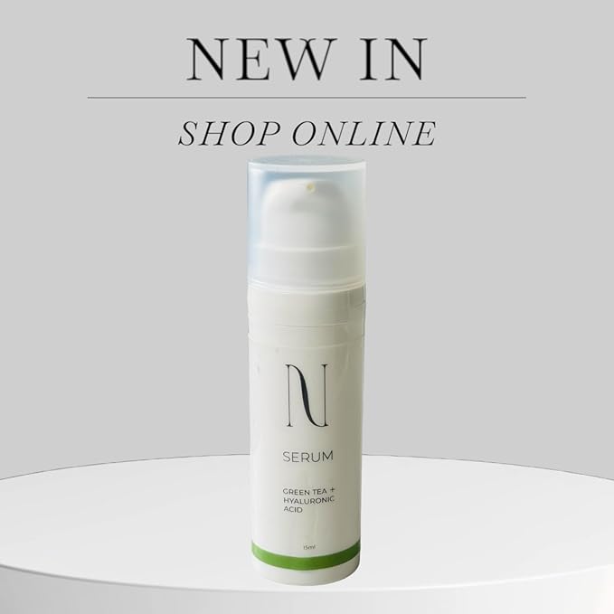 Green tea and hyaluronic acid serum anti-aging, 1 Ounce (Pack of 1)