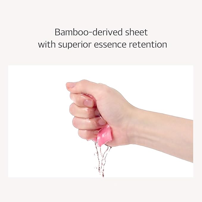 Pink Vita Brightening Eye Mask 60 Pieces (30pairs) - Rose and Vitamin B Eye Patch, Soft Bamboo Sheet Mask, Evens Skin Tone, Rose Extract, Vitamin Tree Extract, Radish Extract, Beet Root Extract