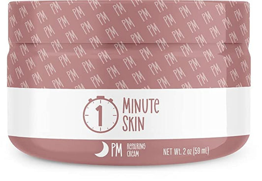 PM Eye & Face Cream - Hyaluronic Acid, Retinol, Stearic Acid All in one for Anti-Aging Lift - All Natural Recipe to aid your natural glow - Anti-Wrinkle - 2 Oz (59 ml)