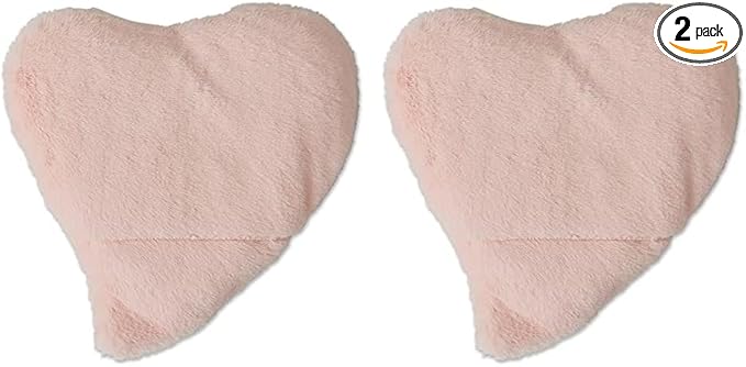 Bucky Hot & Cold Therapy Spa Collection, Reversible Ultra Luxe Eye Pillow, Plush Pink (Pack of 2)
