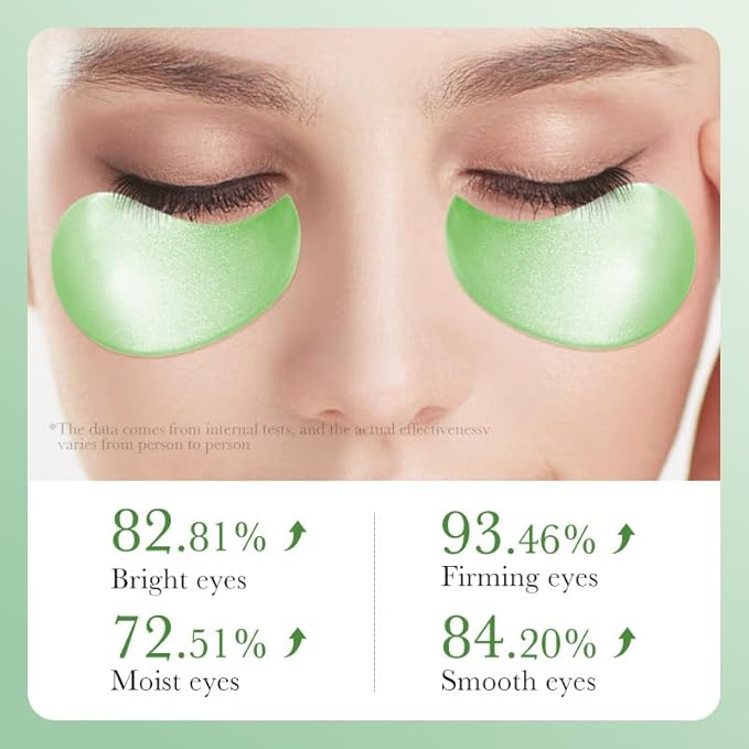Aloe Vera Eye Masks, Under Eye Patches for Dark Circles and Puffiness 60PCS, Anti-Aging Eye Patch Treatment Masks, Hydrating Eye Mask Skincare, Eye Gel Pads for Eye