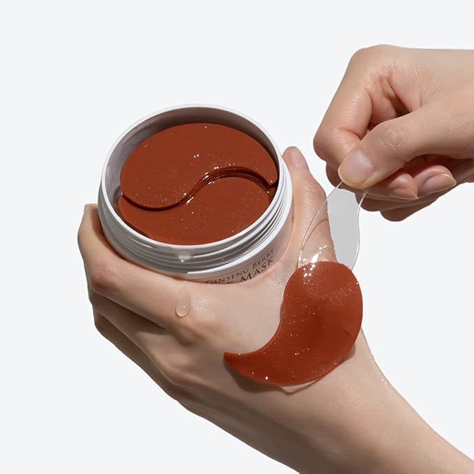 SHANGPREE Ginseng Berry Eye Mask (30pairs; 1.4g / wt. 0.05oz. x 60ea), Premium Korean Skincare