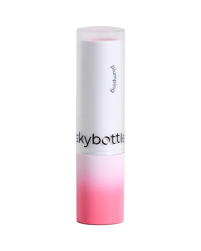 skybottle Volumizing Color Lip Balm #03 Adore Pink, Lip Plumper, Tinted Chapstick, Clean Lip Gloss, Natural Makeup, Korean Lip Balm, Girls Valentine Gift, 0.12oz